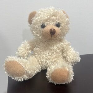 Fluffy Cream Dress Up Teddy Bear